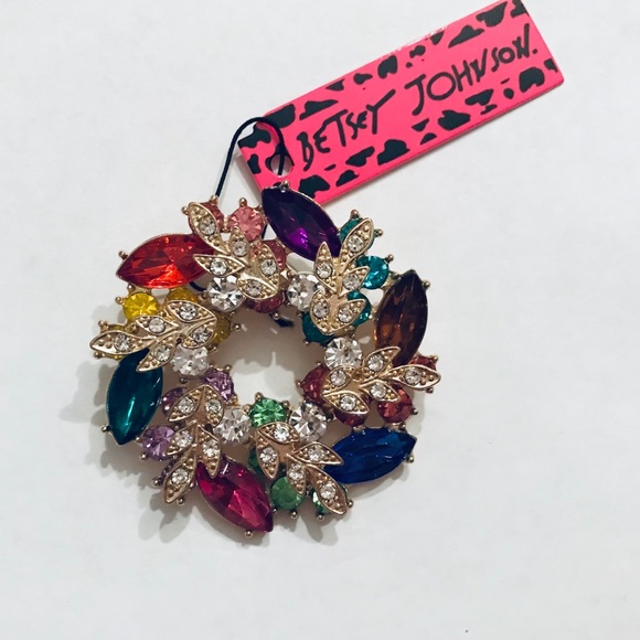 Beautiful wreath brooch - Picture 2 of 6